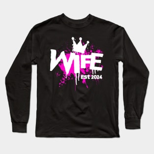 Wife est 2024 Long Sleeve T-Shirt